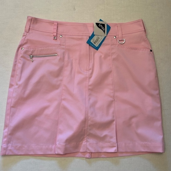 GG Blue Linx Skort pink lined Golf or Tennis skort w/white shorts NWT Sz-8. U9 - Picture 4 of 10